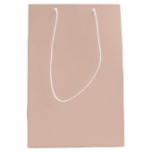 vast beige medium cadeauzakje (Voorkant)