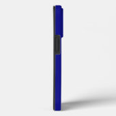 vast blauw Case-Mate iPhone case (Achterkant / Rechts)