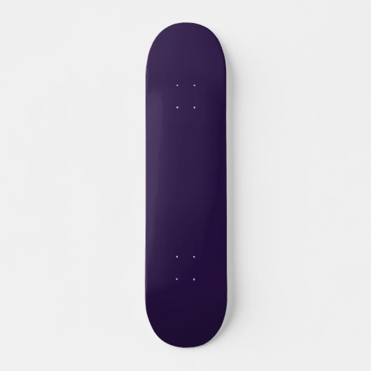 Vast diep viool paars skateboard (Voorkant)