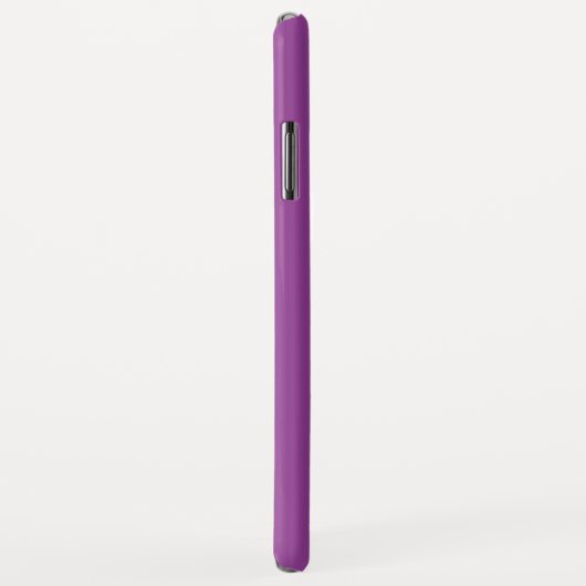 Vast donkerorchidee paars Case-Mate iPhone case (Achterkant/rechts)