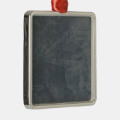 Vast grijs metalen ornament (Rechts)