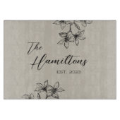 Vast jaar van de veeteelt snijplank (Voorkant)