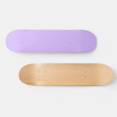 Vast kleurlavender paars skateboard (Horizontaal)