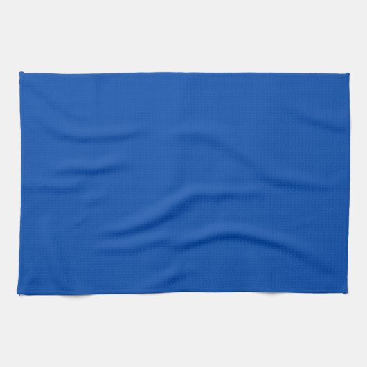 Vast kobalt Blue Kitchen Towel Theedoek (Horizontaal)