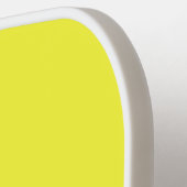 Vast licht lichtgeel pickleball paddle (Links Detail)