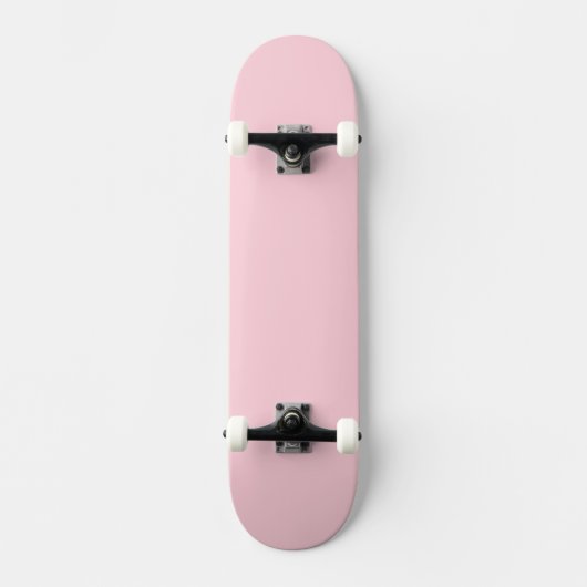 Vast lichtroze skateboard (Voorkant)