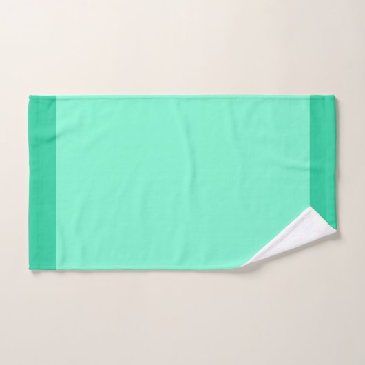 Vast, munt, groen bad handdoek (Handdoek)