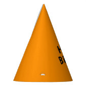 Vast Princeton Oranje Birthday Feesthoedjes (Links)