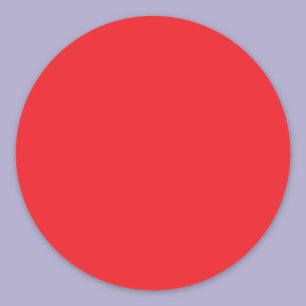vast rood ronde sticker