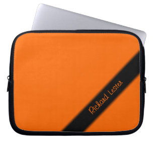 Vast Sinaasappel Laptop Sleeve