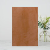 Vast Tangerine Briefpapier (Staand voorkant)