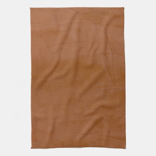 Vast Tangerine Theedoek (Verticaal)