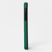 Vast viridian groen Case-Mate iPhone case (Achterkant/links)