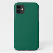 Vast viridian groen Case-Mate iPhone case (Achterkant)