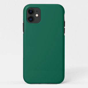 Vast viridian groen iPhone 11 hoesje