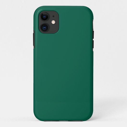 Vast viridian groen Case-Mate iPhone case (Achterkant)