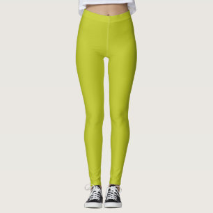Vast wasabinegroen leggings