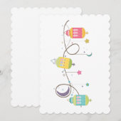 Vast Wenskaart Kaart (Voorkant / Achterkant)