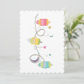 Vast Wenskaart Kaart (Staand voorkant)