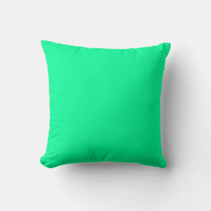 vast, zacht blauw, groen kussen