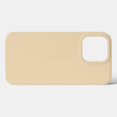 Vast zwart zandbeige, wit Case-Mate iPhone case (Achterkant (horizontaal))