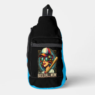 Vastberaden Vrouw Empowered: Beste Honkbal Moeder Sling Bag