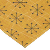 Vaste atoomstoot Patroon op goud | Retro Tafelkleed (Gekanteld)