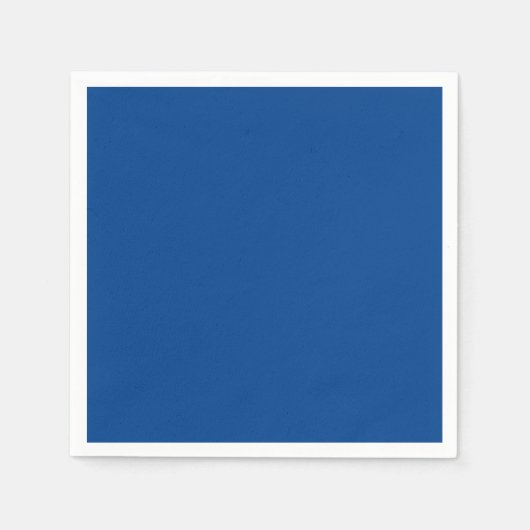 Vaste, blauwe, luchtkracht servet (Voorkant)