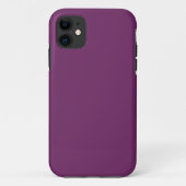 Vaste Byzantiumkleur Case-Mate iPhone Case (Achterkant)