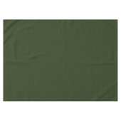 Vaste, diepe bosgroen tafelkleed (Voorkant (Horizontaal))