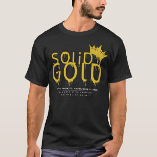 VASTE GOLD: Voorkant logo T-shirt