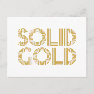 VASTE GOUD BRIEFKAART