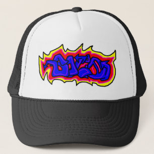 Vaste graffiti trucker pet