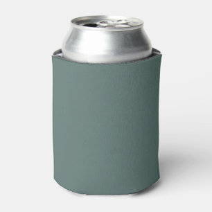 Vaste groene Eucalyptus-kleur Hex# 5B7570 Blikjeskoeler