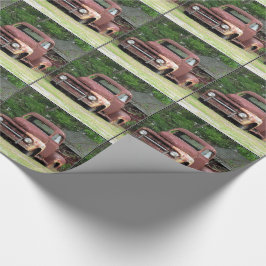 Vaste herinneringen - Het oude vrachtwagenpakpapie Cadeaupapier