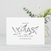 Vaste kerstpiloot-instructeur Gift Labels Bumpe Kaart (Staand voorkant)