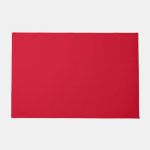 Vaste kleur Chinees rood Deurmat
