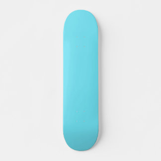 Vaste kleur, elektrisch licht, blauw skateboard