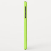 Vaste kleur lichtgeel groen Case-Mate iPhone case (Achterkant/links)