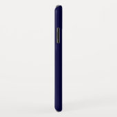 Vaste kleur: Navy Blue Case-Mate iPhone Case (Achterkant/rechts)