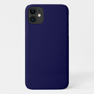 Vaste kleur: Navy Blue iPhone 11 Hoesje