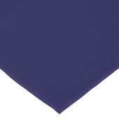 Vaste kleur: Navy Blue Korte Tafelloper (Hoek)