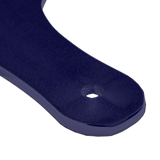 Vaste kleur: Navy Blue Snijplank (Hoek)