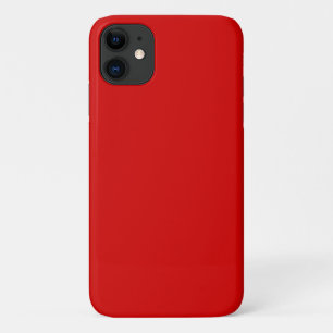 Vaste kleur: rood iPhone 11 hoesje