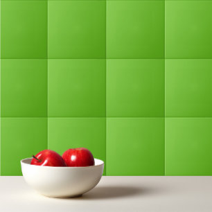 Vaste kleurappelgroen tegeltje