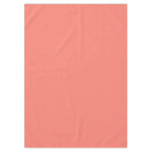 Vaste kleurzalmkoraal tafelkleed (Voorkant)