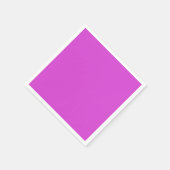 Vaste neonroze paarse fuchsia magenta servet (Hoek)