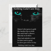 Vaste ogen briefkaart (Voorkant / Achterkant)