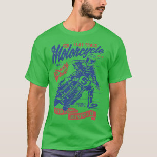 Vaste trackmotor t-shirt