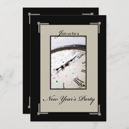 Vaste uitnodiging 5 x 7 - 2 zijkanten (Voorkant / Achterkant)